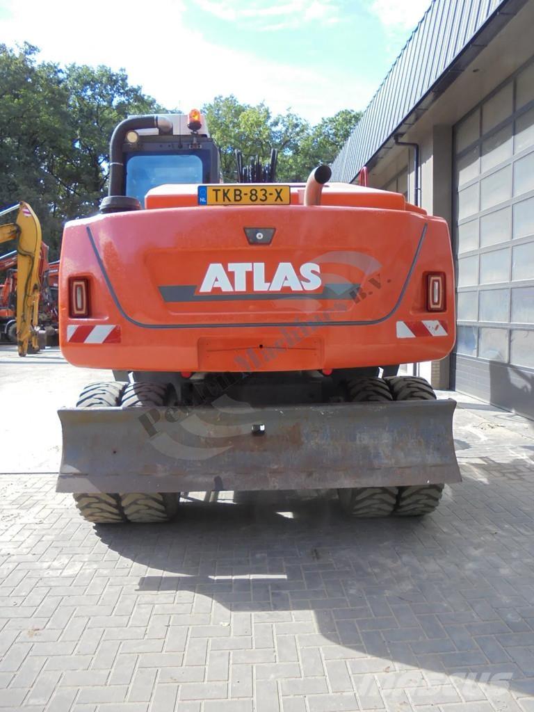 Atlas 160W Gumikerekes kotrók