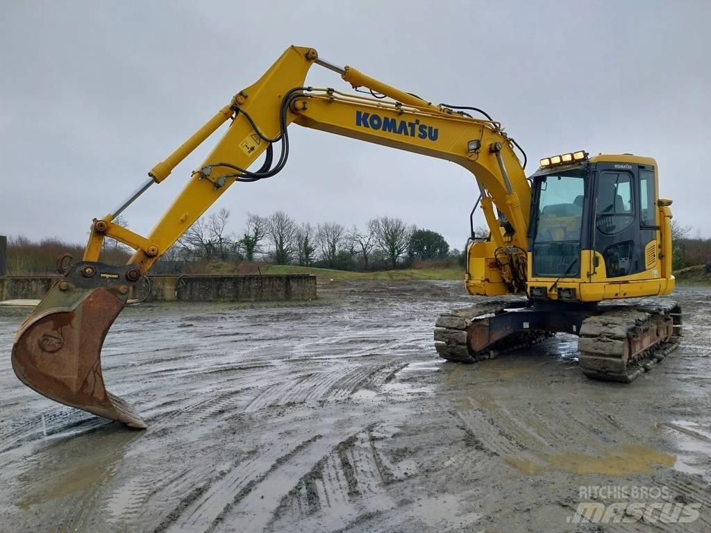 Komatsu PC138US-11 Lánctalpas kotrók