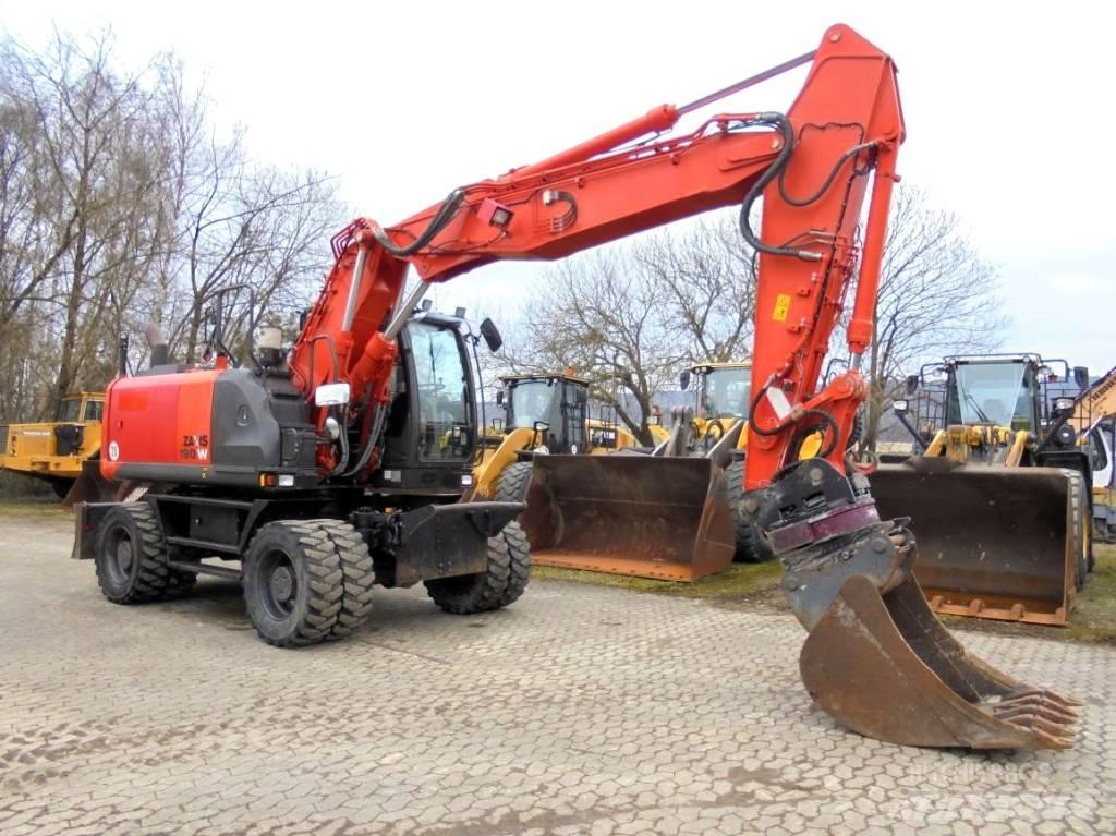Hitachi ZX 190 W-5B Gumikerekes kotrók