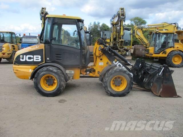 JCB 406 B   407 409 Gumikerekes homlokrakodók
