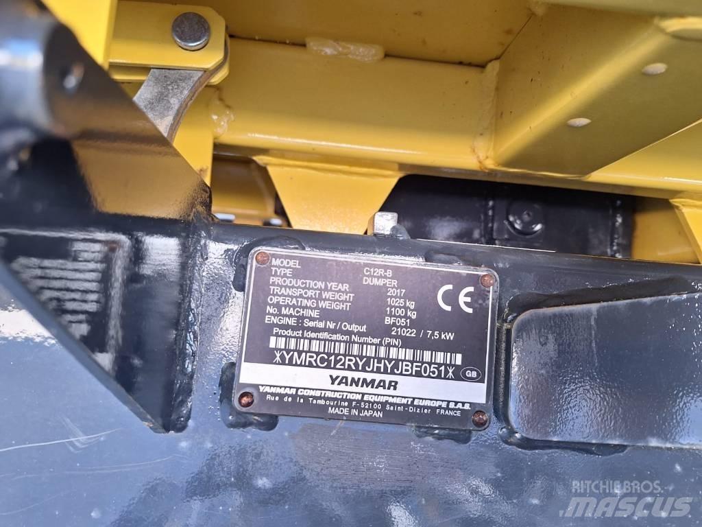 Yanmar C 12 R-B Lánctalpas dömperek