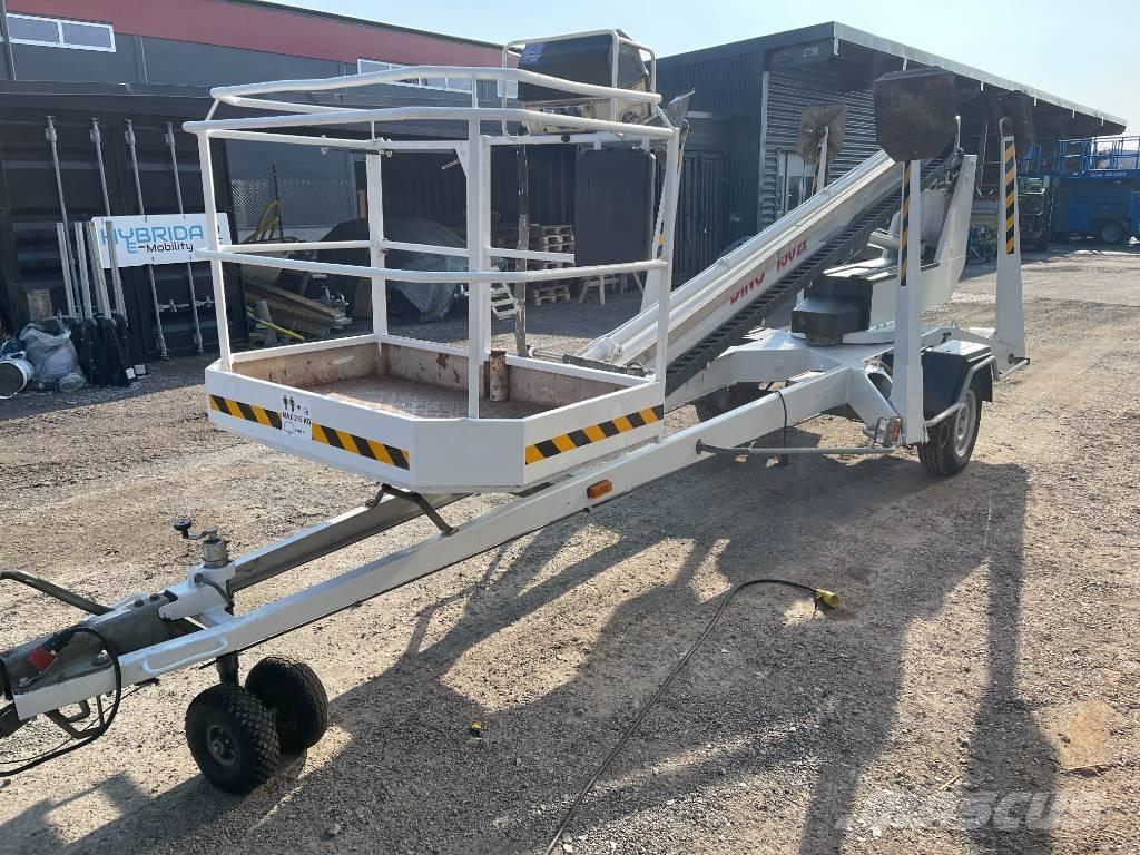 Dino Skylift 150 ZX Pótkocsira szerelt emelők és állványok