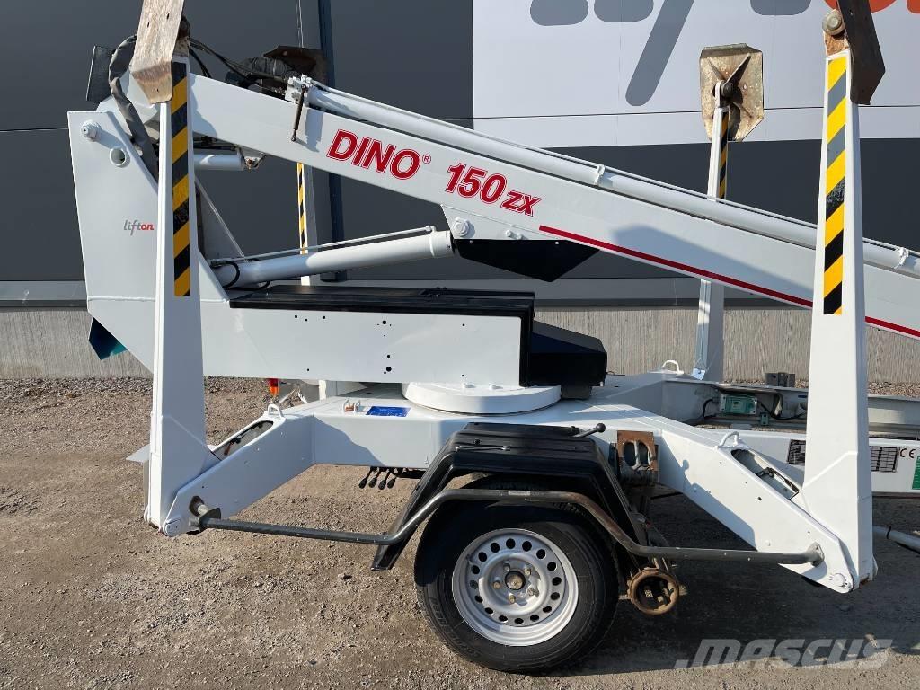 Dino Skylift 150 ZX Pótkocsira szerelt emelők és állványok