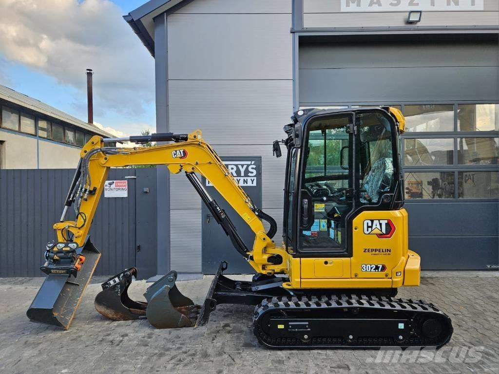 CAT 302.7 CR Mini kotrók < 7t