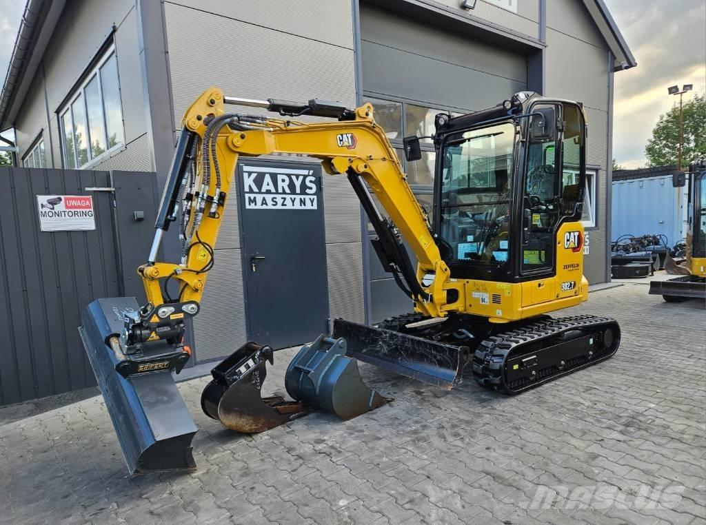 CAT 302.7 CR Mini kotrók < 7t
