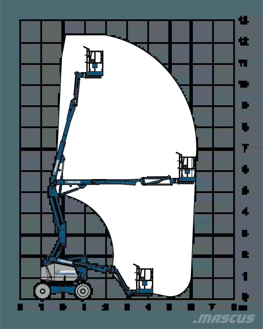 JLG H340AJ Karos emelők