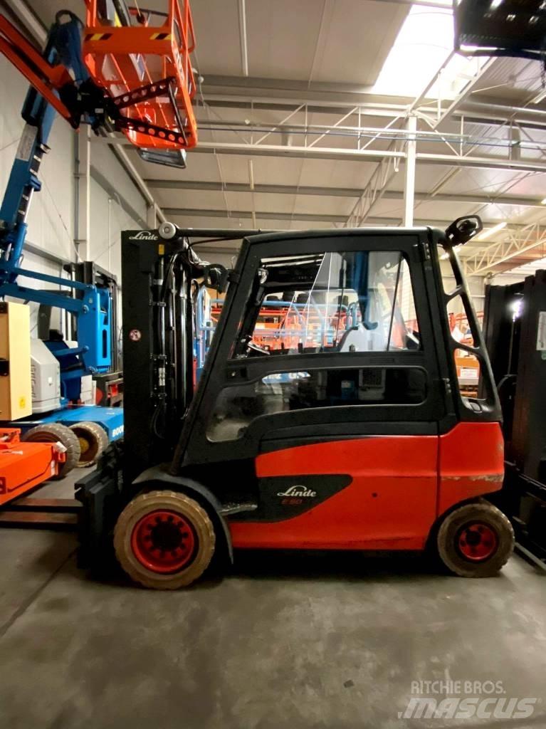 Linde E 50 Elektromos targoncák