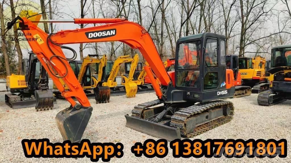 Doosan DH 55 Mini kotrók < 7t