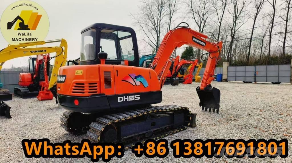 Doosan DH 55 Mini kotrók < 7t