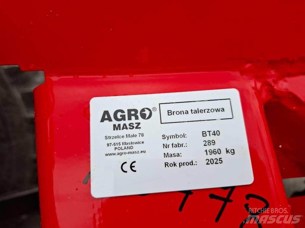 Agro-Masz BT40 Tárcsás boronák