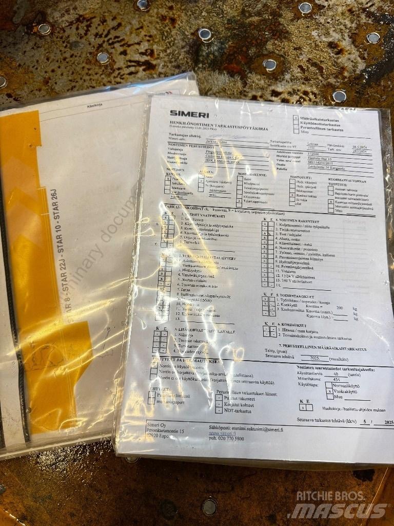 Haulotte Star 10 Teleszkópos emelők