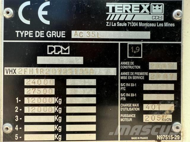 Terex AC 35 L Terepdaruk