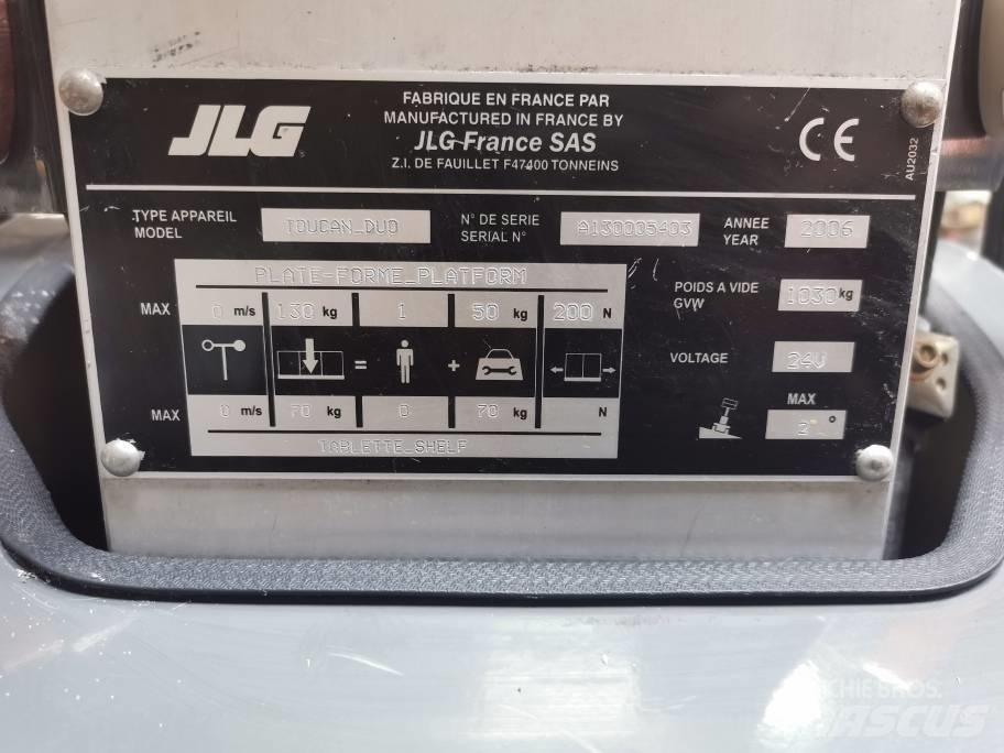 JLG Toucan Duo Személyemelők