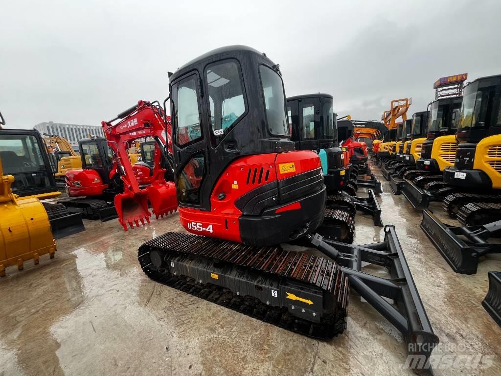 Kubota U 55-4 Mini kotrók < 7t