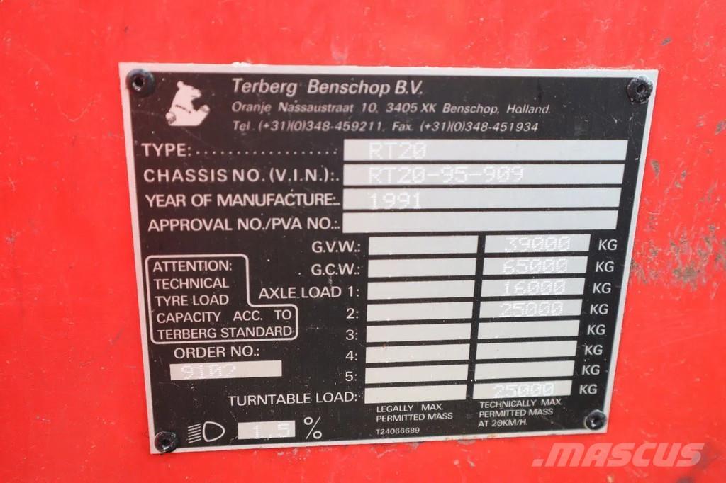 Terberg RT 20 4X4 Terminál targoncák
