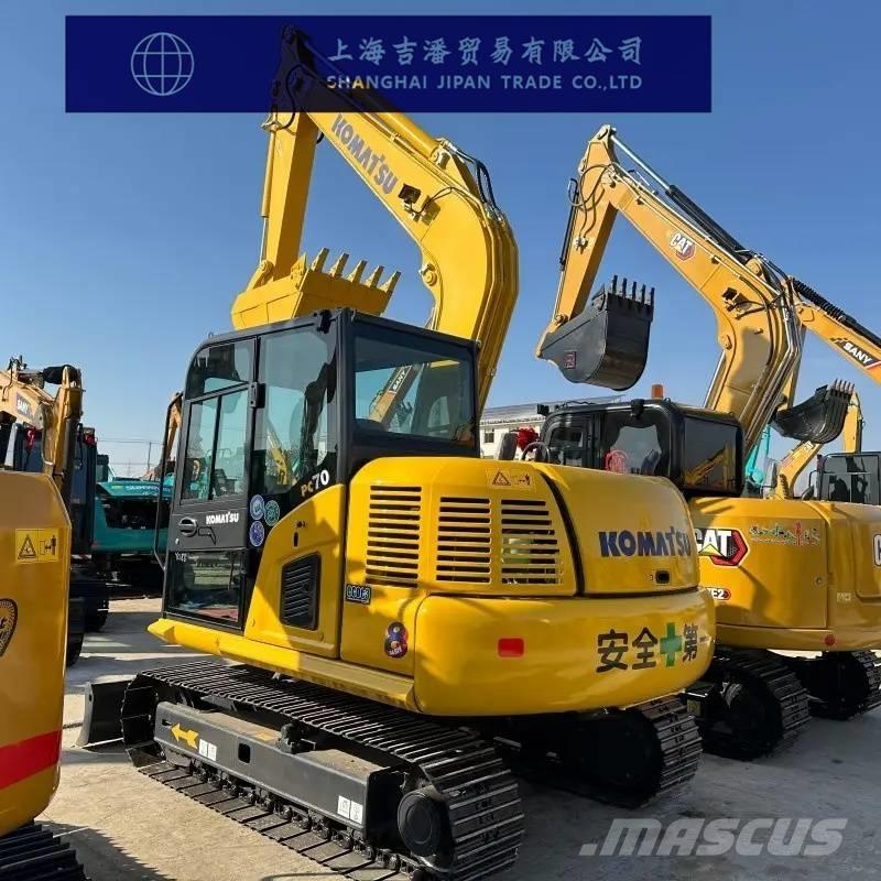 Komatsu PC 70 Mini kotrók < 7t
