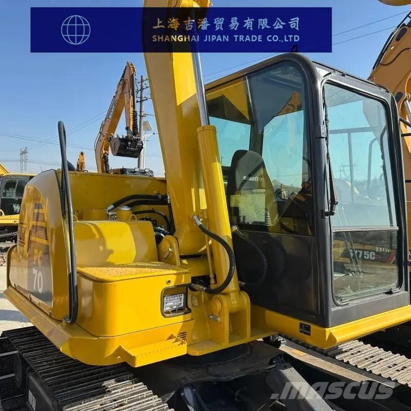 Komatsu PC 70 Mini kotrók < 7t