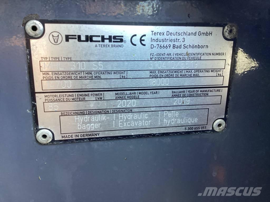 Fuchs MHL 310 S5 Hulladékkezelő gépek