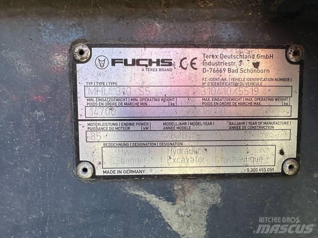 Fuchs MHL 310 S5 Hulladékkezelő gépek