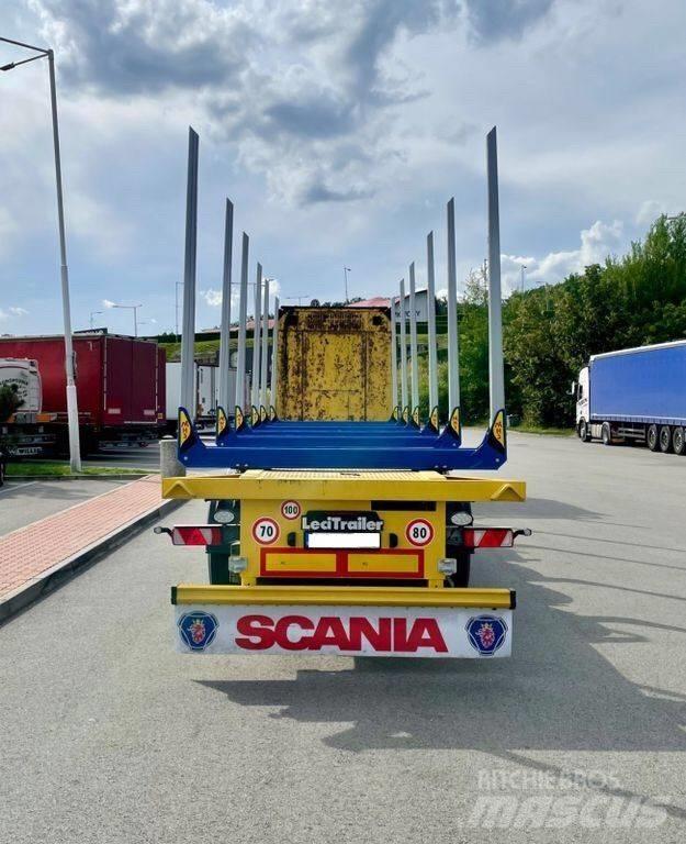Lecitrailer 3E 20 Rönkszállító félpótkocsik