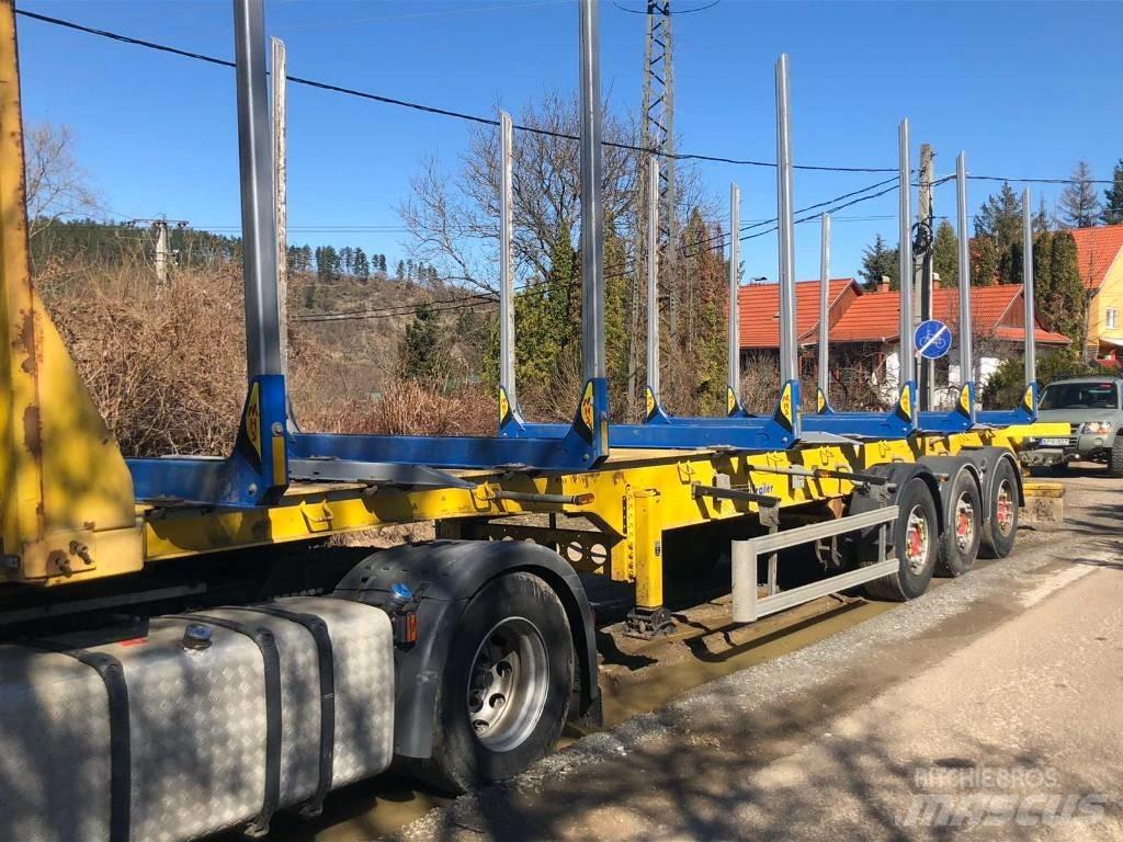 Lecitrailer 3E 20 Rönkszállító félpótkocsik