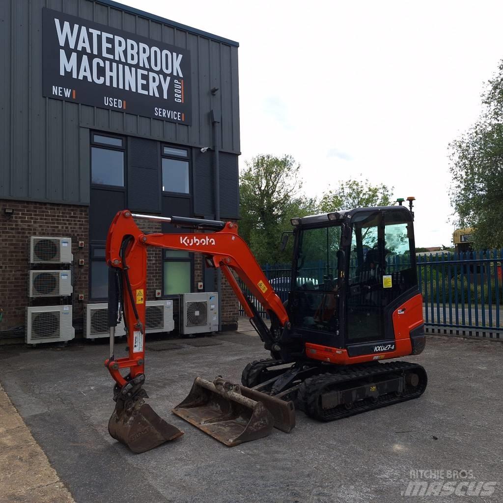 Kubota KX 027-4 Mini kotrók < 7t