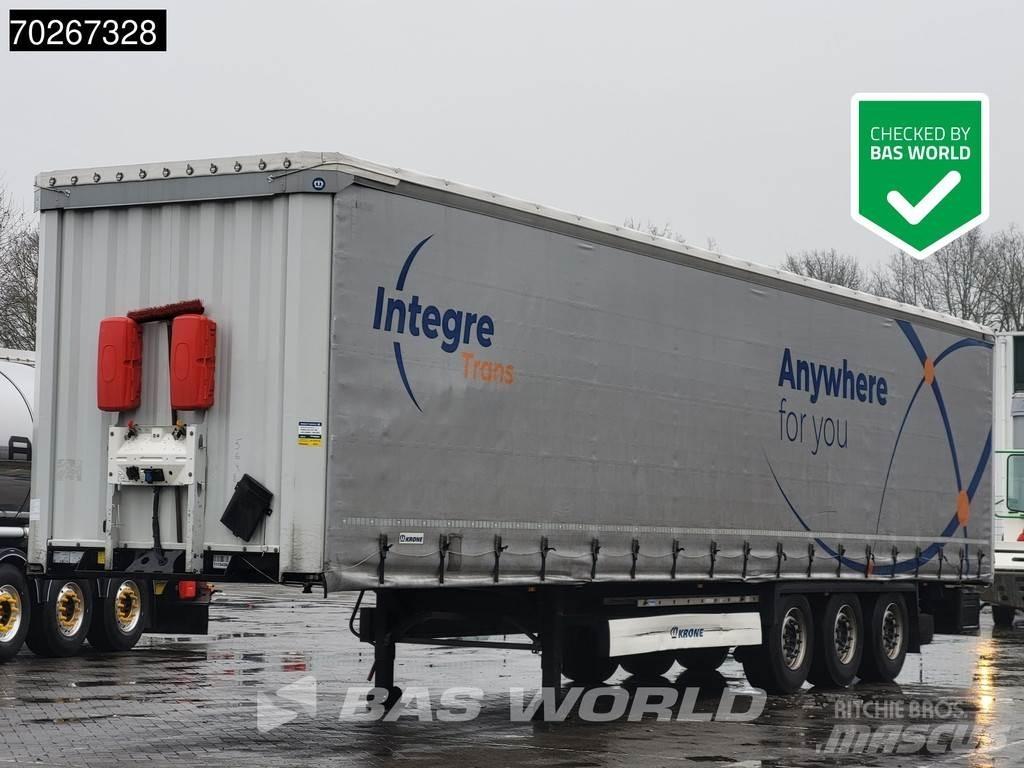 Krone SD 3 axles Elhúzható ponyvás félpótkocsik