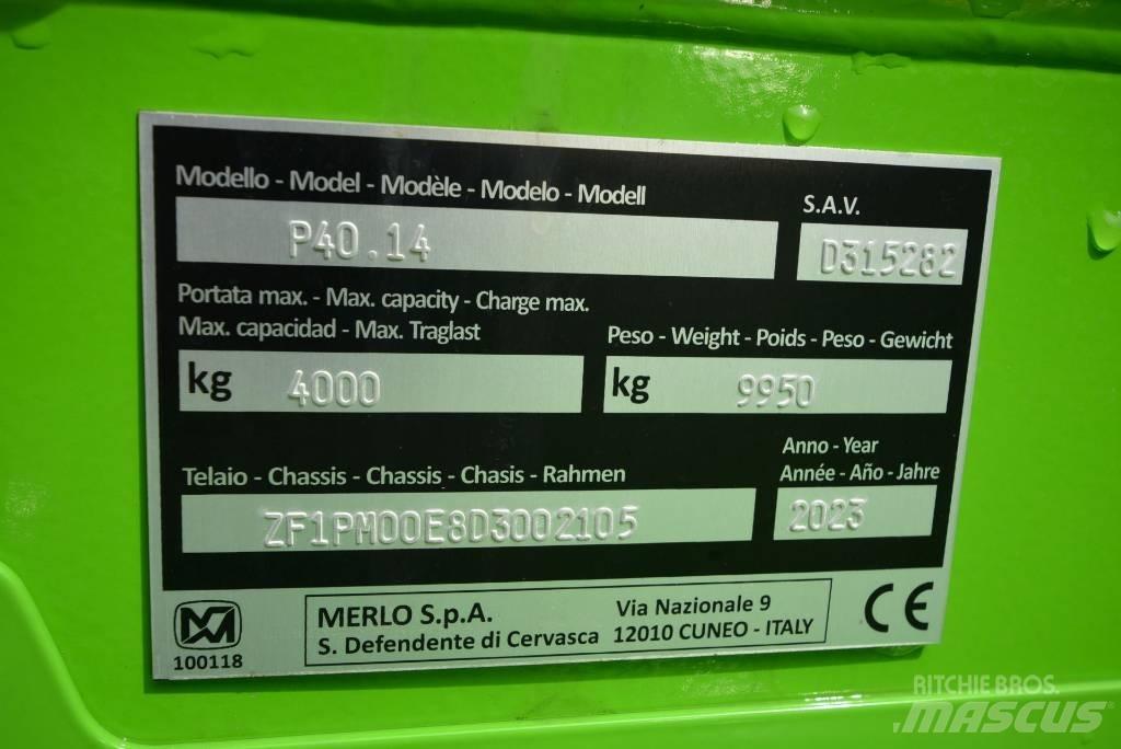 Merlo 40.14 Teleszkópos rakodók