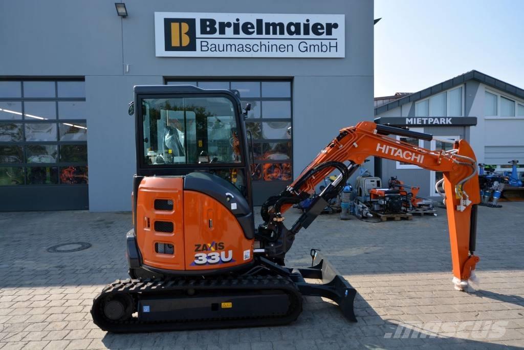 Hitachi ZX 33 U-6 Mini kotrók < 7t