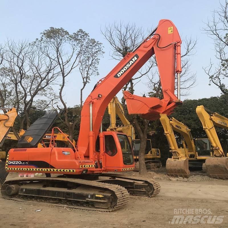 Doosan dh220lc-7 Lánctalpas kotrók