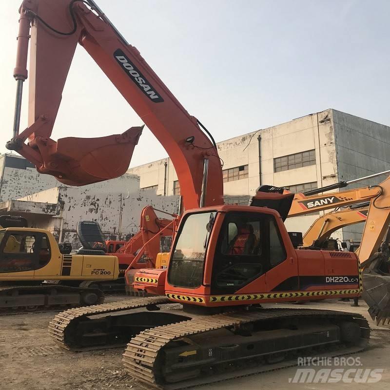 Doosan dh220lc-7 Lánctalpas kotrók