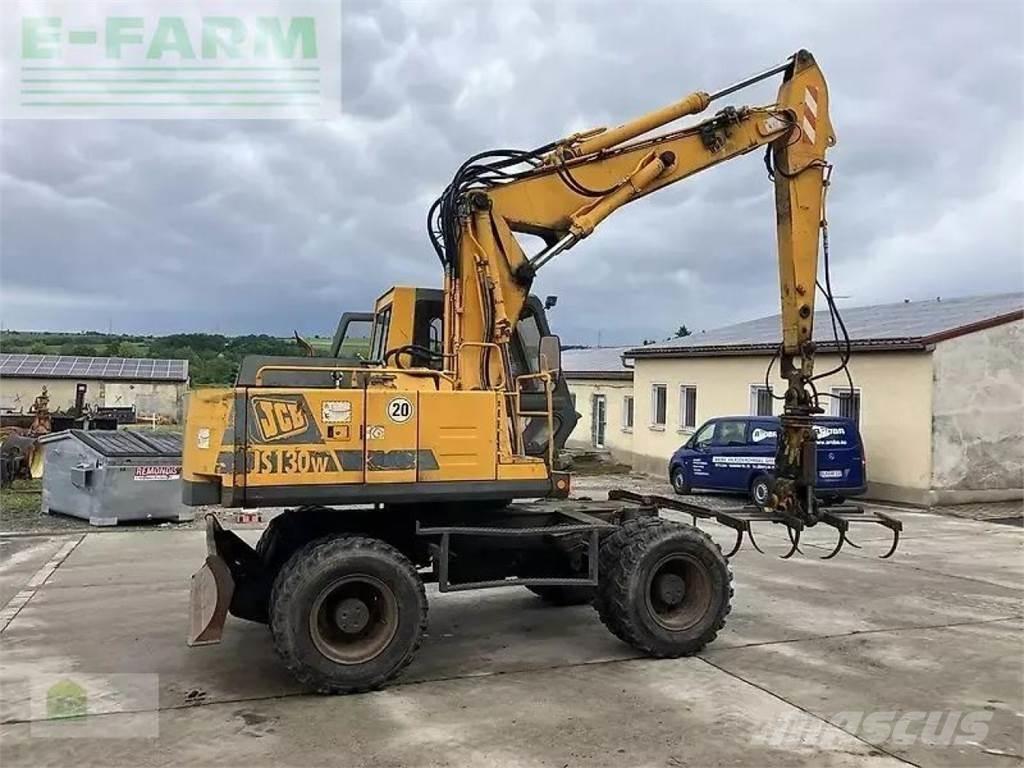 JCB js 130 w Gumikerekes kotrók