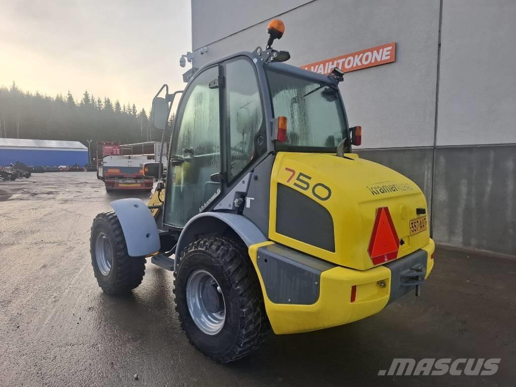 Kramer 750 Gumikerekes homlokrakodók