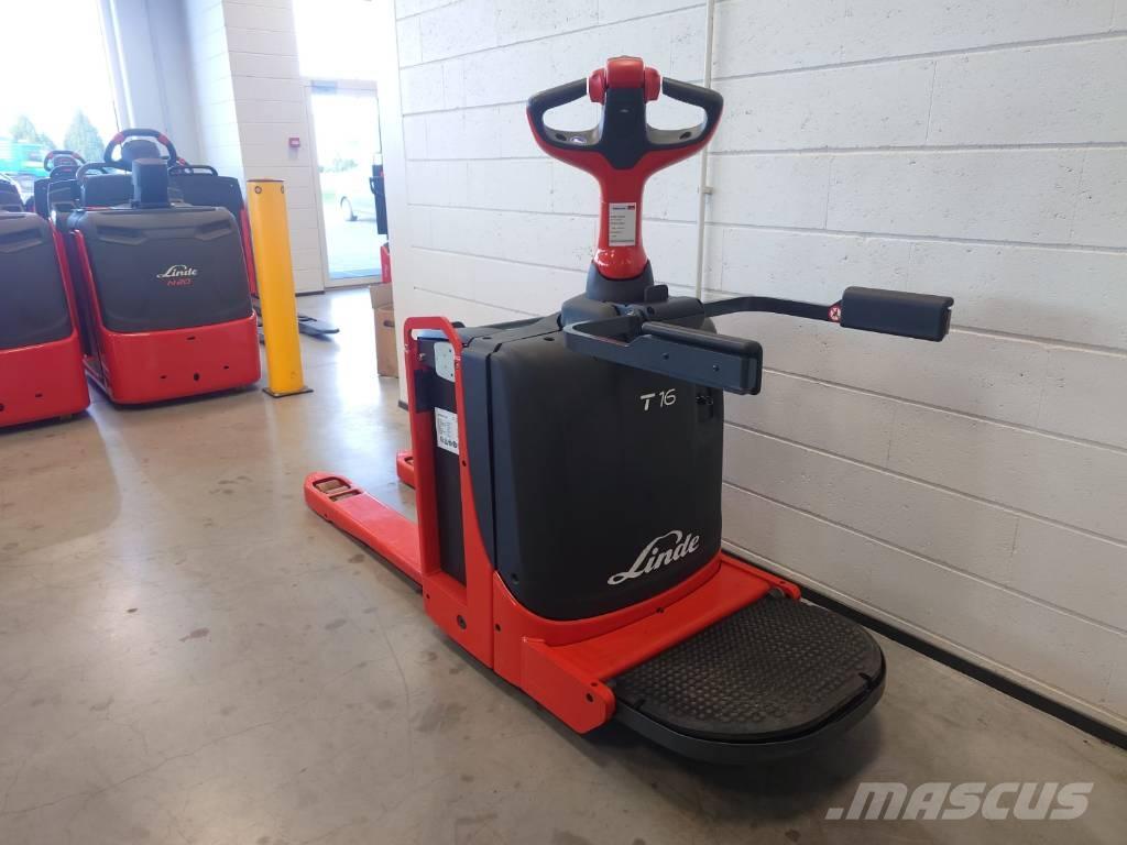 Linde T16P/1151-02 Vezetőállásos alacsony emelőkocsi