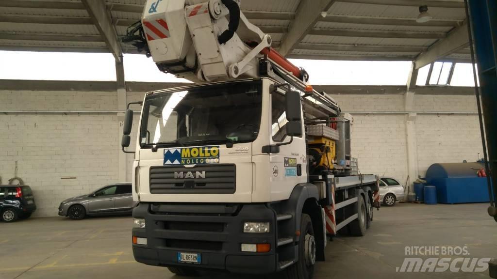 Oil & Steel EAGLE 4426 Teherautóra szerelt emelők és állványok