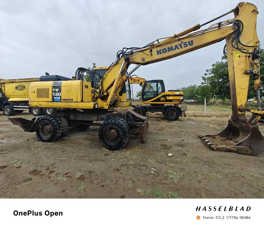 Komatsu PW 180 Alváz és felfüggesztés