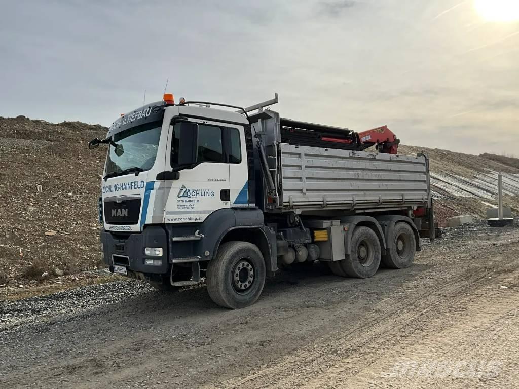 MAN TGS 33.480 BB Billenő teherautók