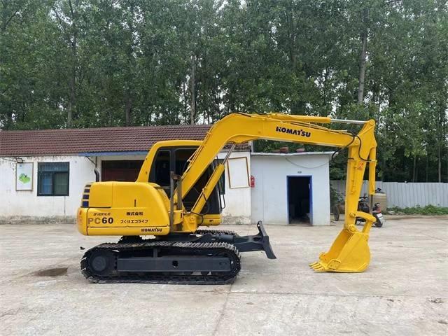 Komatsu PC 60-7 Lánctalpas kotrók