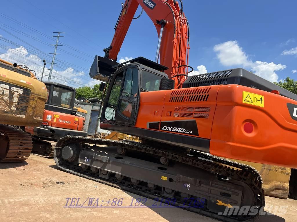 Doosan DX340 Lánctalpas kotrók