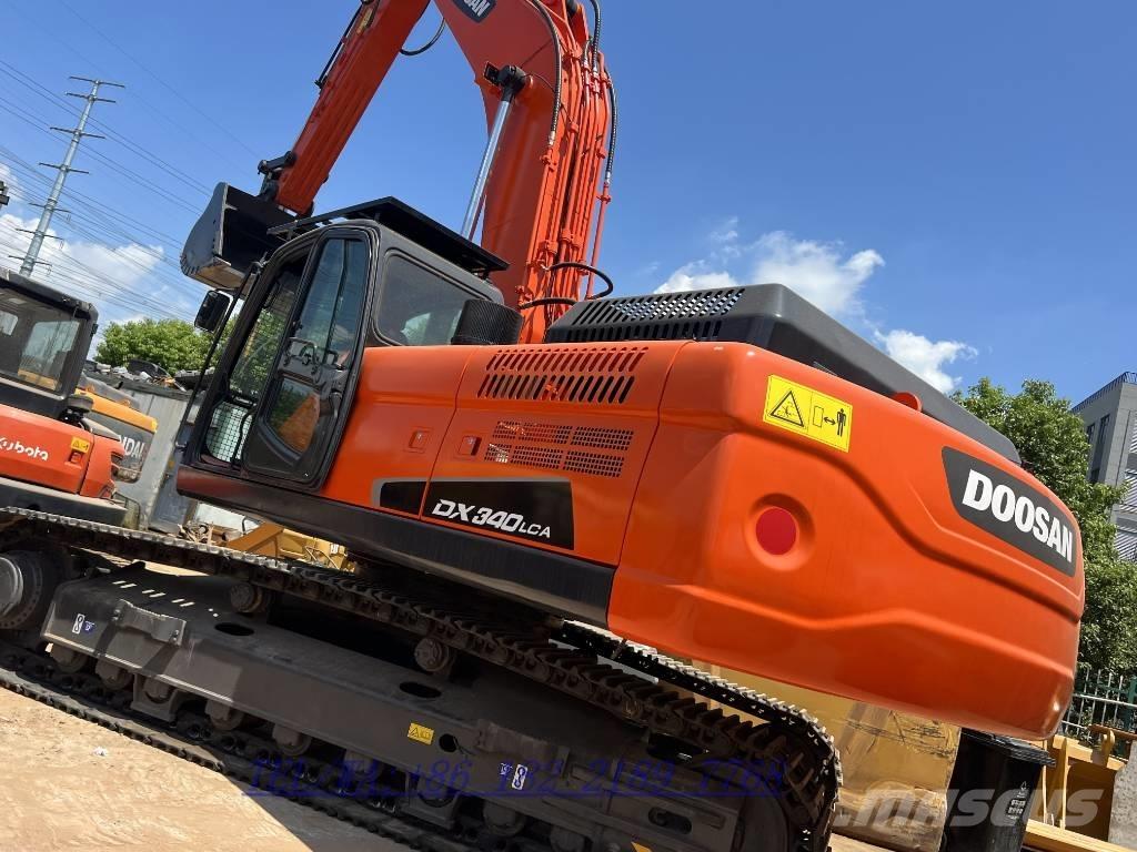 Doosan DX340 Lánctalpas kotrók