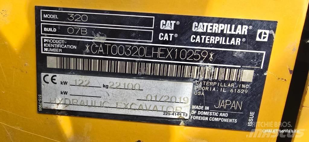 CAT 320 Lánctalpas kotrók