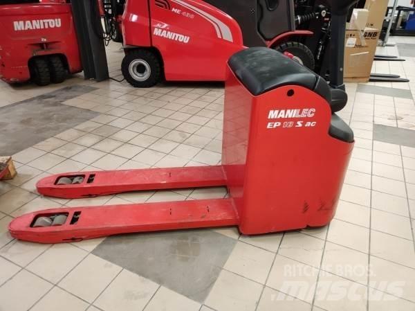 Manitou EP18 Elektromos gyalogkíséretű targoncák