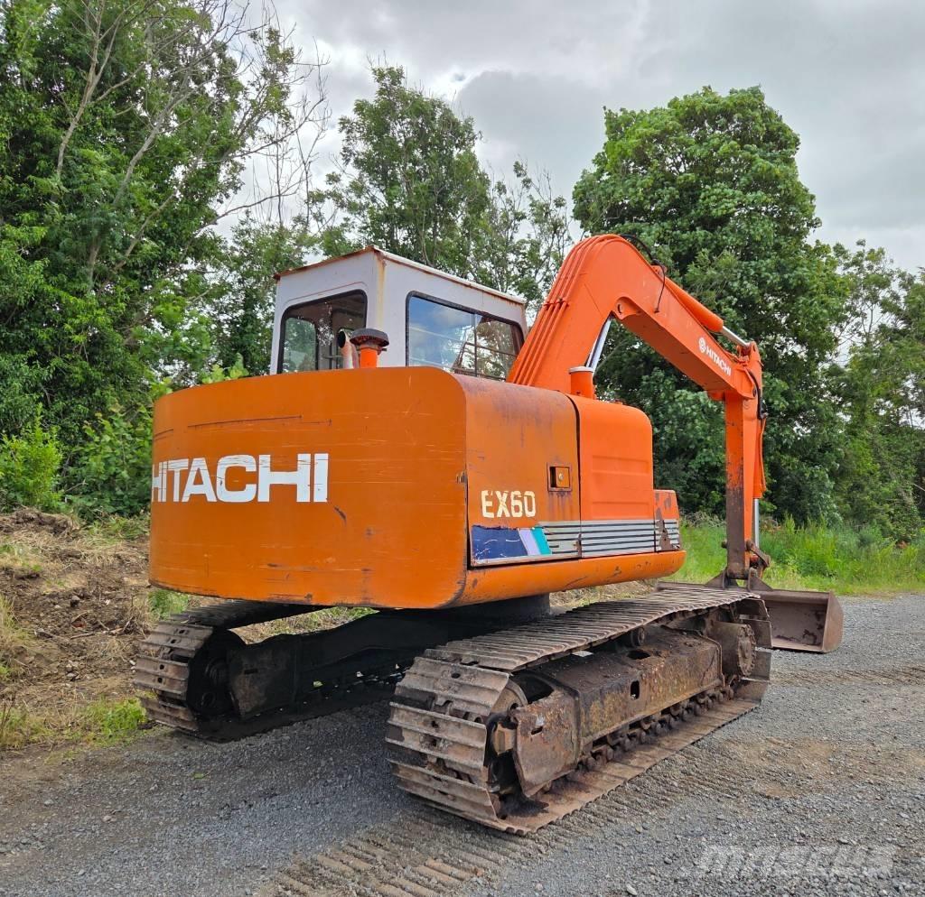 Hitachi EX 60-1 Mini kotrók < 7t
