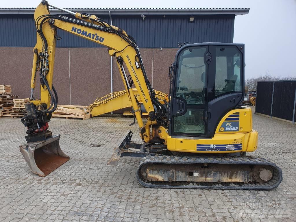 Komatsu PC55MR5 Mini kotrók < 7t