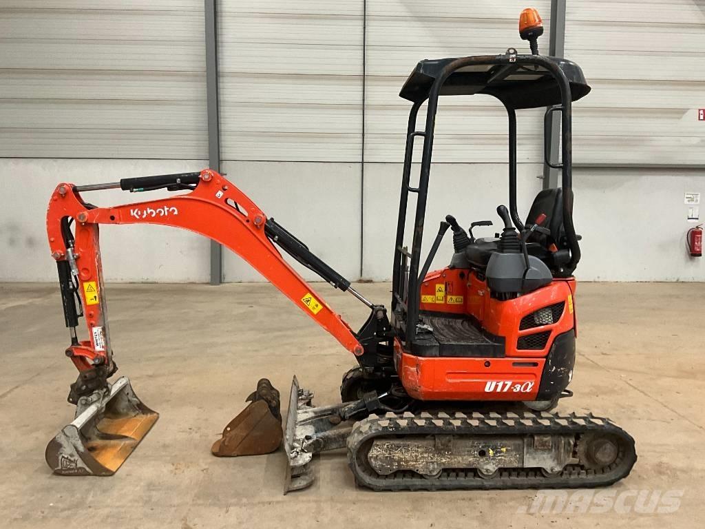 Kubota U 17-3 A Mini kotrók < 7t