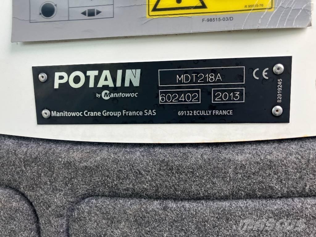 Potain MDT218A-J8 Torony daruk