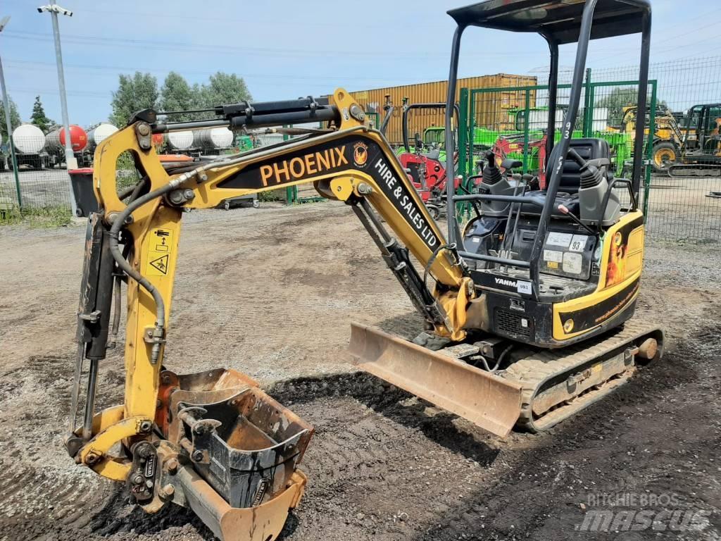 Yanmar Vio 17 Mini kotrók < 7t