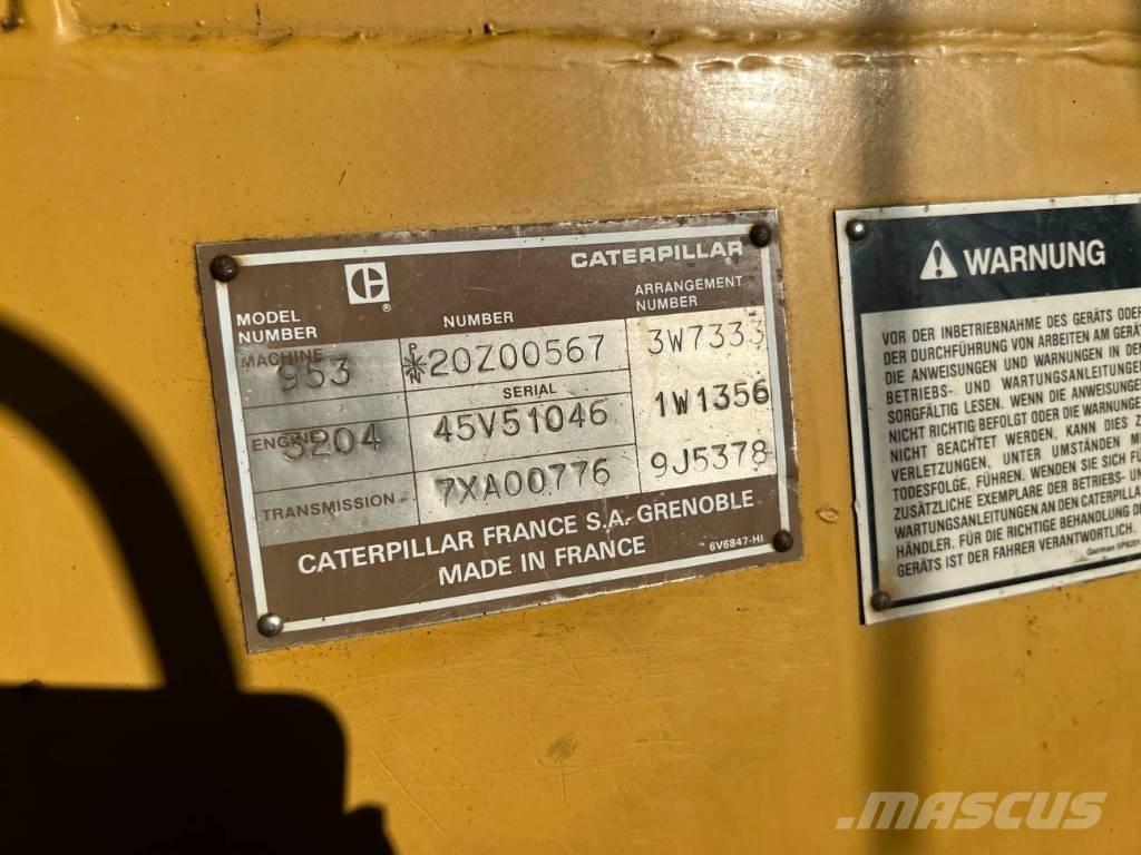 CAT 953 - Ripper Lánctalpas homlokrakodók