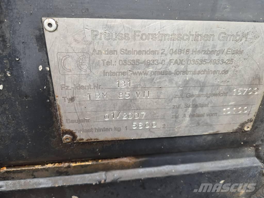 Preuss TBM 85 V.II Betakarítók