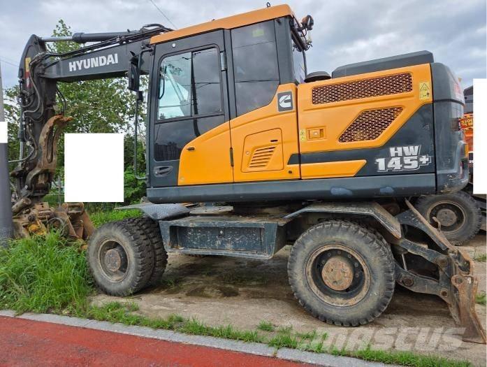 Hyundai HW 145 Gumikerekes kotrók